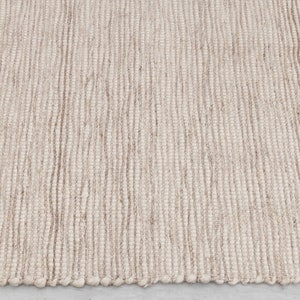 Beige Cream High Quality Wool Felted Nordic scandinavian Modern Design Hand Woven Wool Flatweave Rug, Customize in any size...TN-87