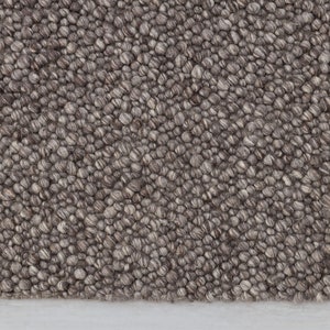 Chocolate Brown Grey Pebble Hand Woven High Quality Chunky Wool Felted Rug TN-80 image 9