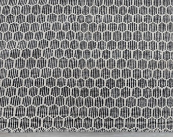 Black White Honey Comb Wool High Quality Hand Woven Flatweave Kilim Modern Boho Geometric Rug,Customize in Any Size-TN-39