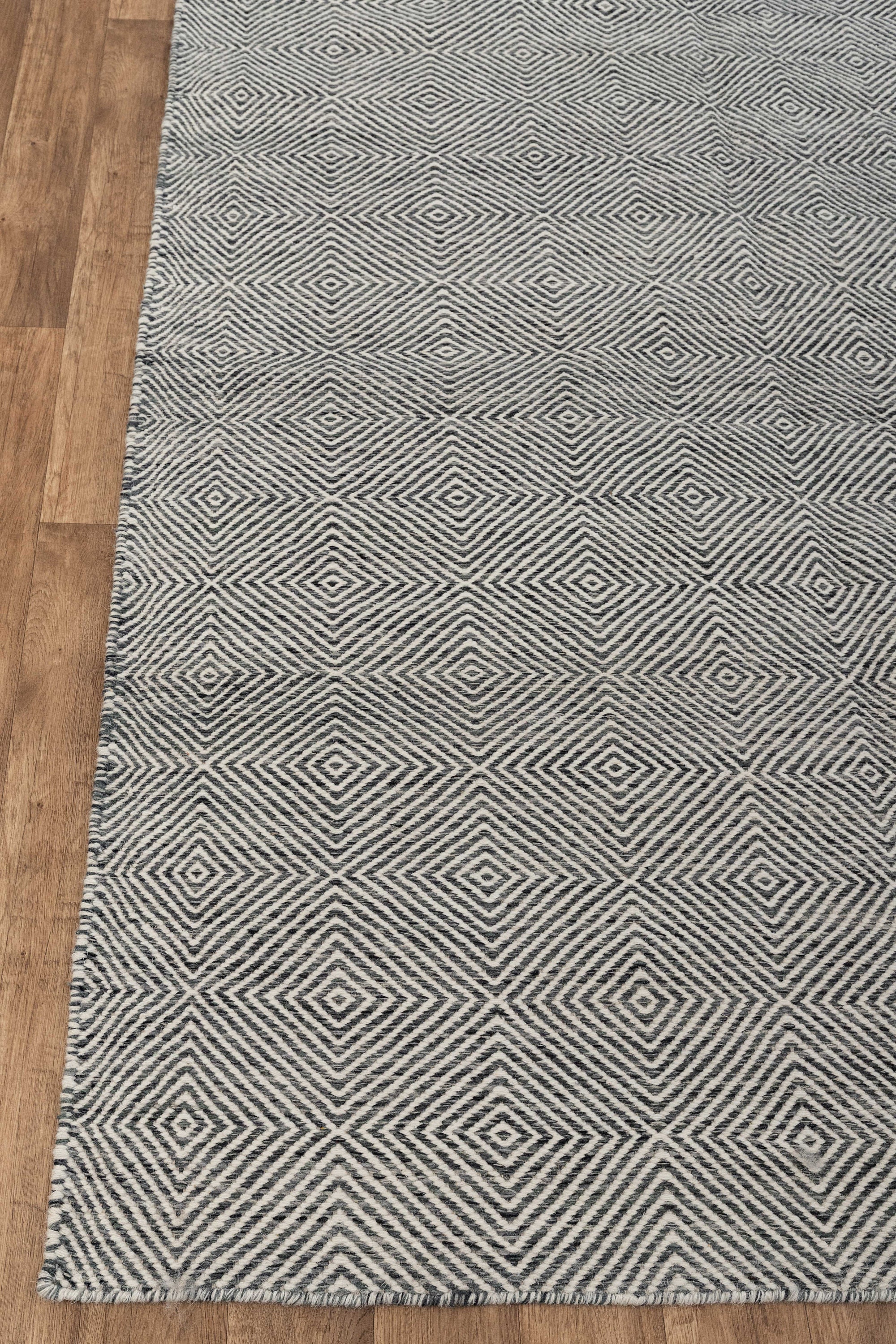 Dakota Fields Handmade Braided Wool Light Gray Rug & Reviews