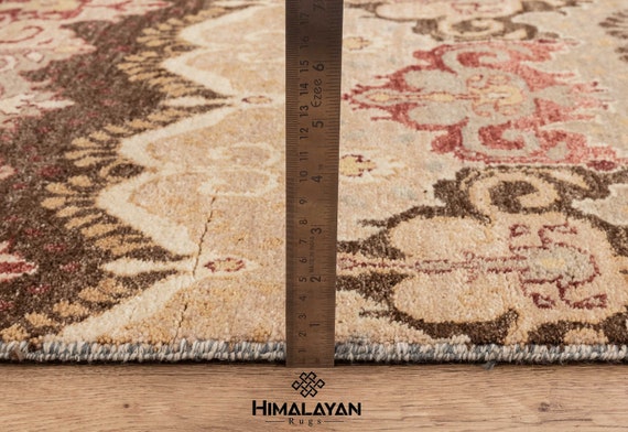 Tappeto 8x10 Indian Handmade Ikat Design Wool Rug 2600 250x300 cm