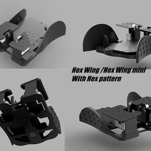 Digital: Razer Viper v2 pro, zero mouse inspired by Optimum techs shape, no supports needed, fingertip mouse - Hex Wing