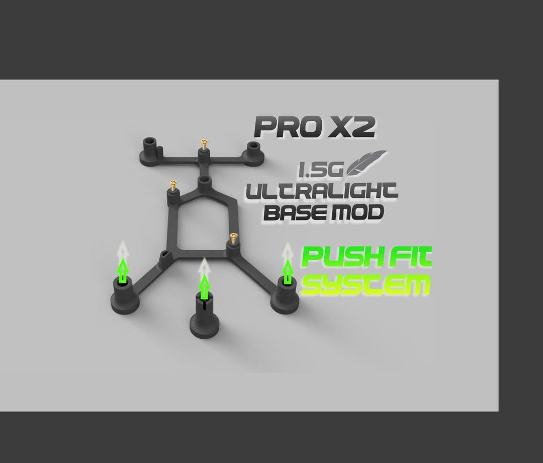 Logicool PRO X2 SUPERSTRIKE カスタムmod Logitech PRO X2 SUPERSTRIKE and Superlight 2 Custom Base Mod | 1.5