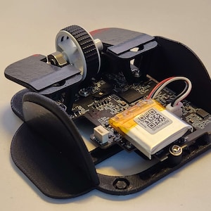 Razer Viper V2 pro mod Ultralight  3d printed carbon 11.5grams, Small fingertip mouse mod kit, four grip styles