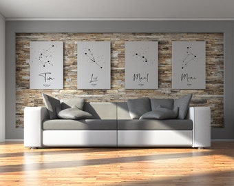 Horoskop Plakat Etsy