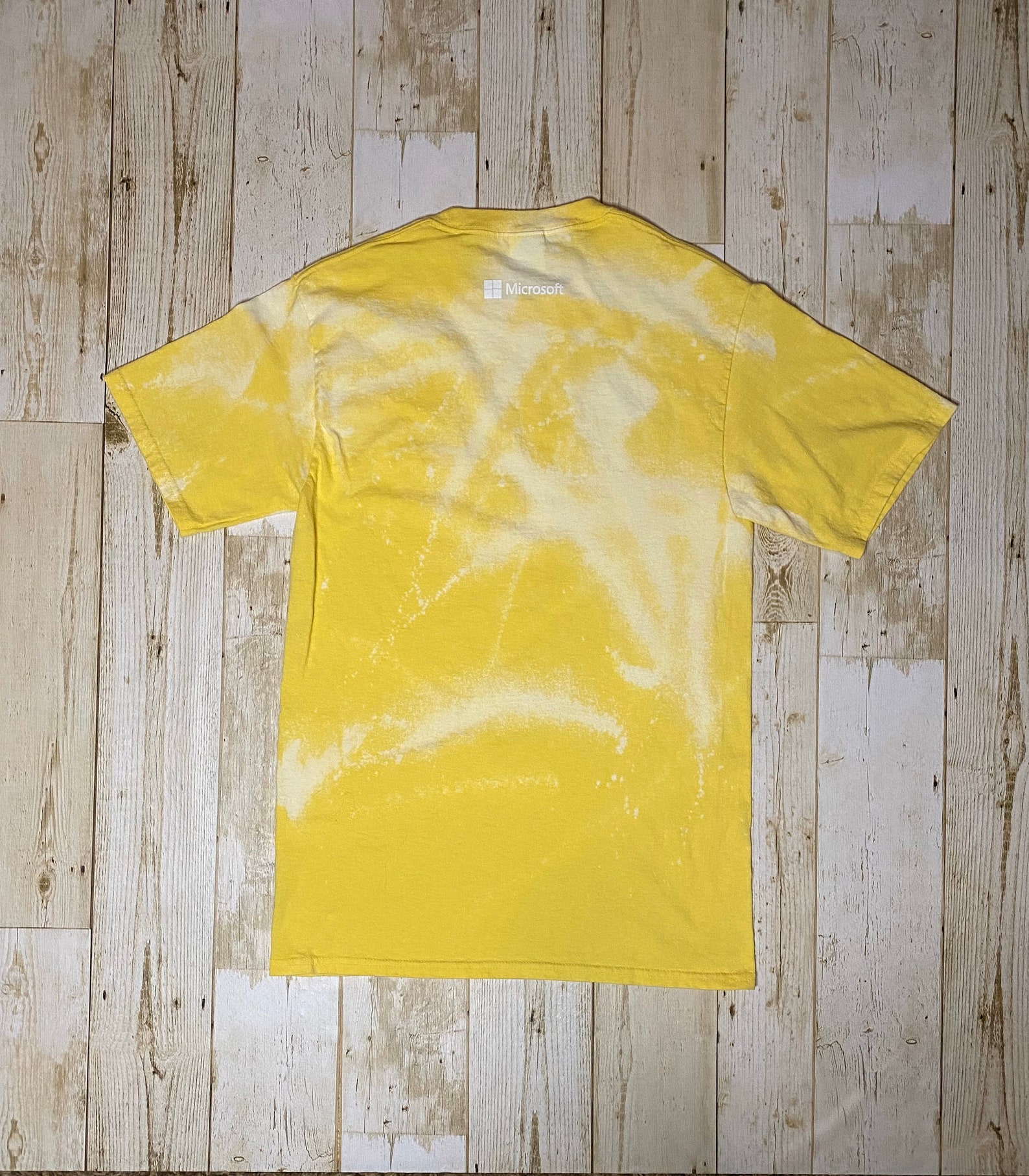 Yellow Bleached Pride Shirt | Etsy