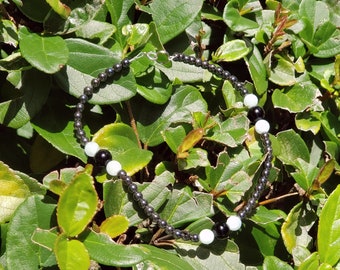 Crystal Anklet | Hematite Anklet | Aquamarine Anklet | Black Obsidian Anklet | Crystal Anklet | Crystal Healing Jewelry | Chakra Anklet |