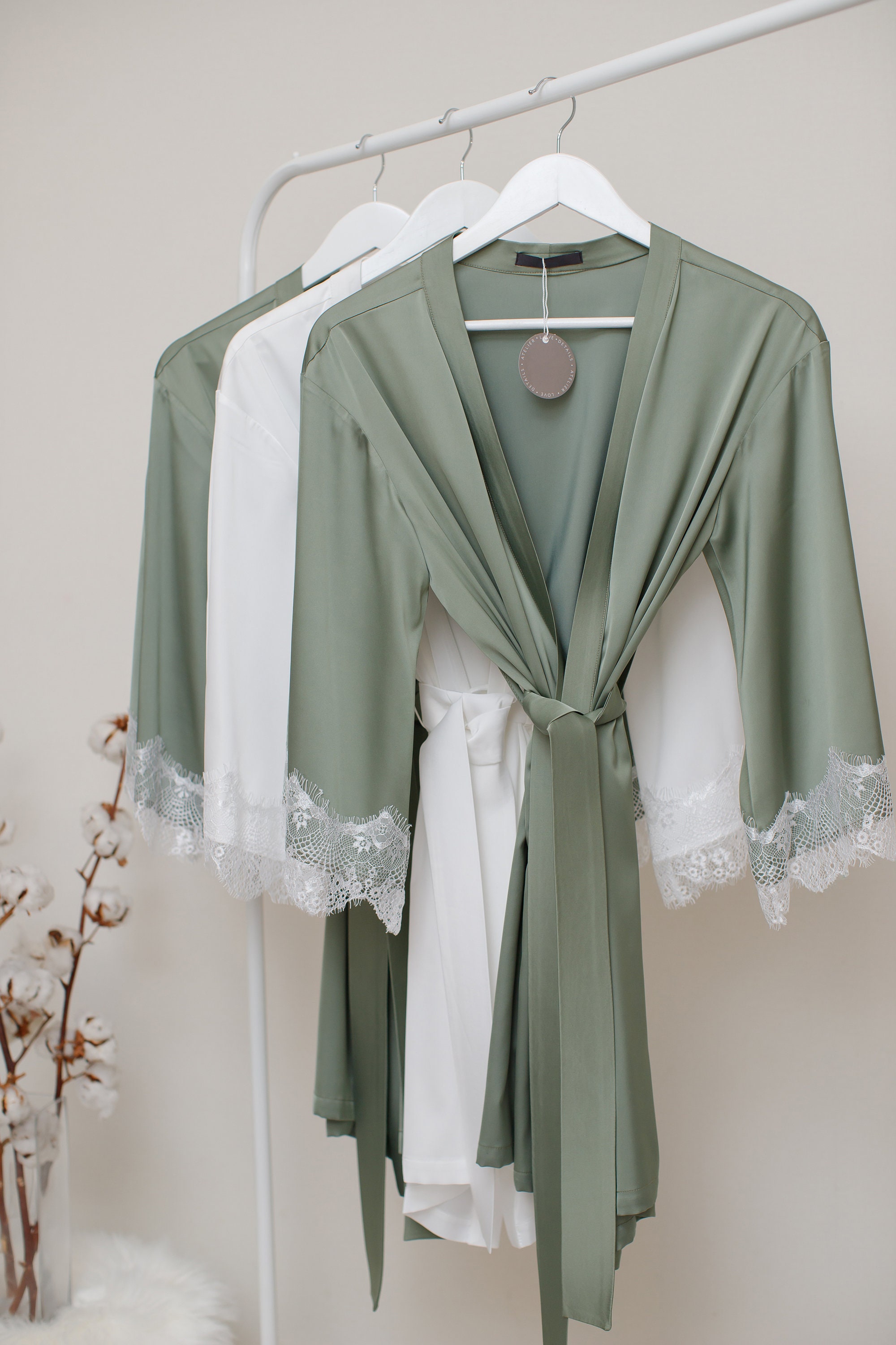 Bridesmaid Robes Satin Robes Personalized Bridesmaids Wedding Etsy