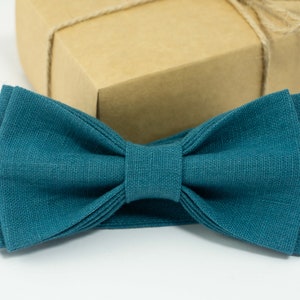 Nœud papillon cyan foncé | Nœuds papillon de mariage, nœuds papillon pré-noués, nœud papillon papillon