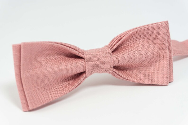 Pink Wedding Bow Ties for Groomsmen Pink Baby Bow Tie Pink Etsy