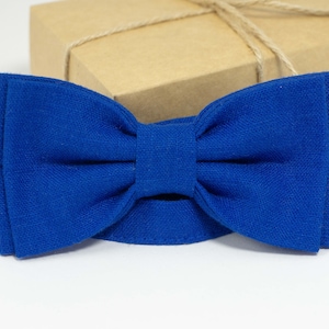Royal blue bow tie and pocket square | Royal blue bow tie, boys Royal blue bow tie