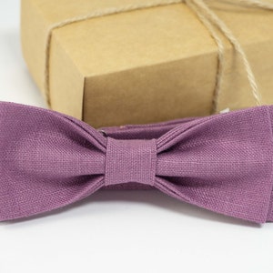 WISTERIA wedding bow ties for groomsmen | WISTERIA baby bow tie, WISTERIA plaid bow tie, ring bearer bow tie