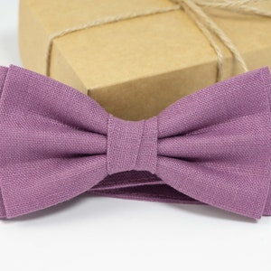 WISTERIA color mens bow tie | WISTERIA wedding bow tie, toddler WISTERIA bow tie