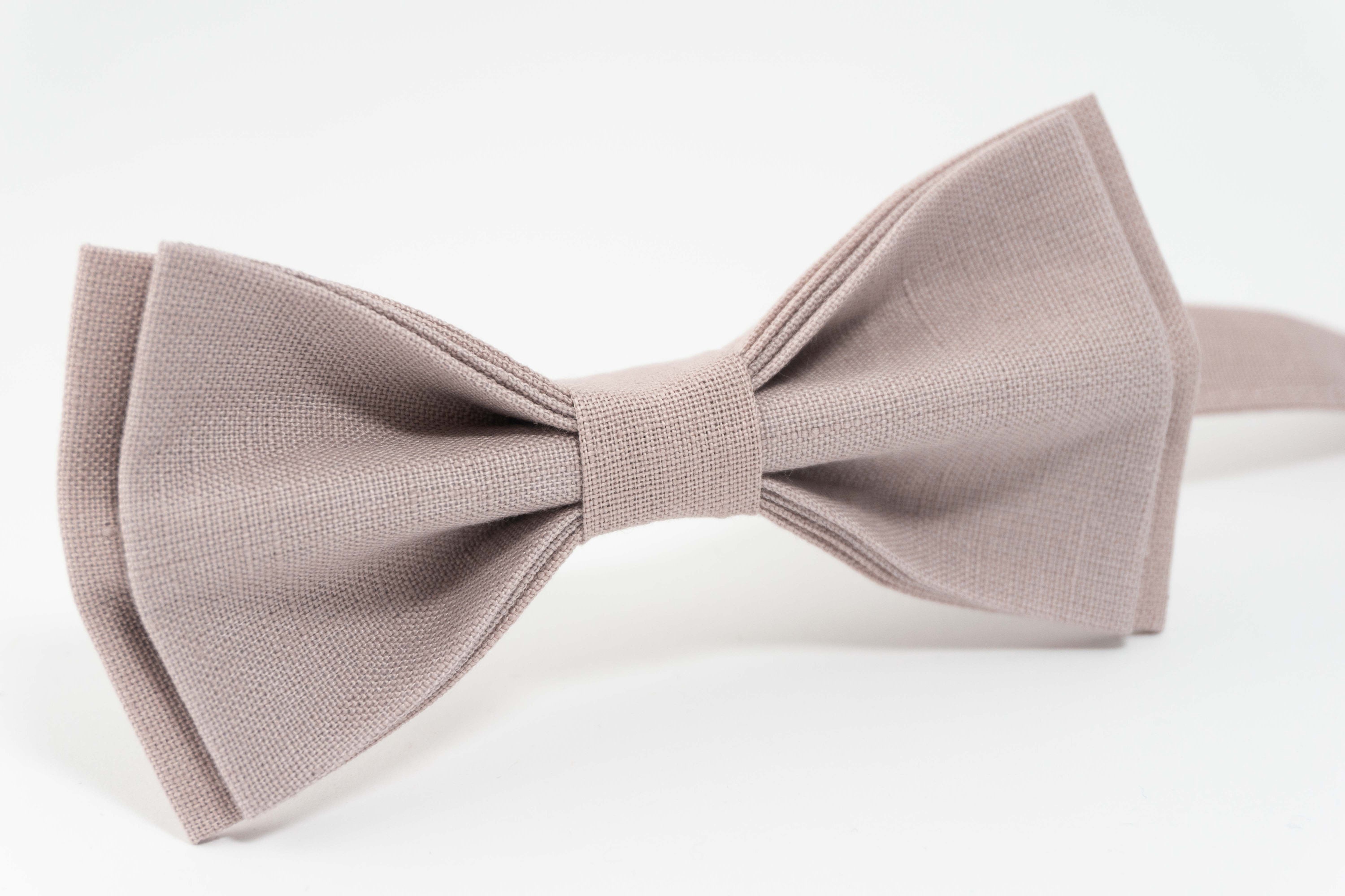 Mauve bow tie for boys Mauve bow ties for men Mauve boys | Etsy