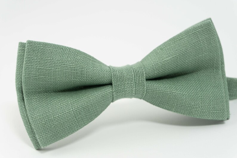 Sage Green Bow Tie Sage Green Wedding Bow Tie Sage Green Etsy