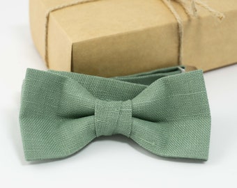 Sage green bow tie | sage green wedding bow ties, sage green bow ties for men
