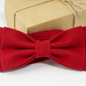 Red color bow tie | wedding bow ties, gift for men, ties for men, baby bow tie