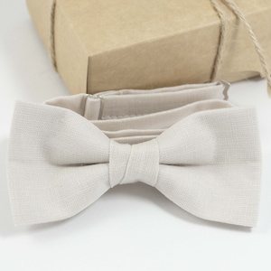 Ivory wedding bow tie | Bow tie for kids