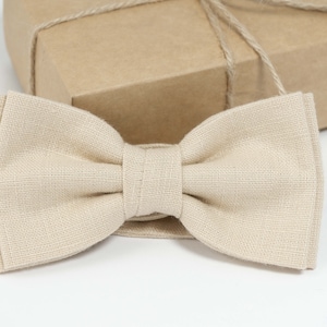 Light sand mens bow tie | Sand wedding bow tie, toddler sand bow tie