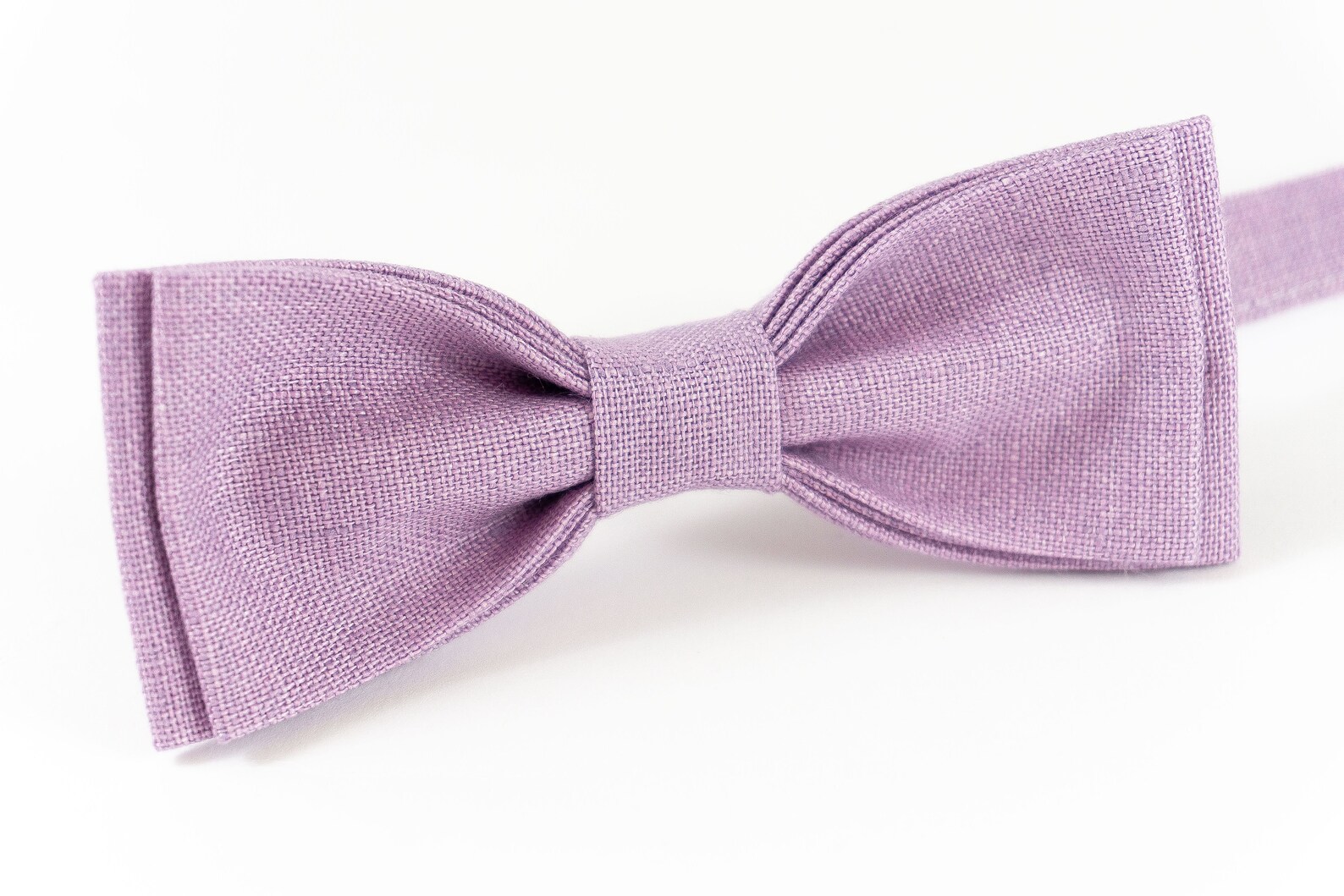 Light Purple bow tie and pocket square for wedding Eco Etsy