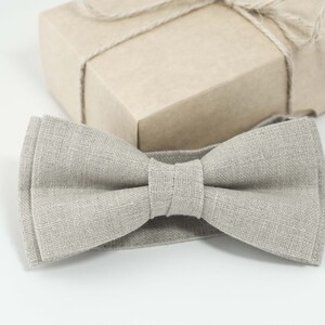 Gray bow tie |  Gray ties for men, handkerchiefs, ring bearer bow tie