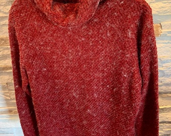 Women's sweater / top / vintage vest / Eric Ryan sport / made Canada / wool / fur / warm / sweater / turtleneck