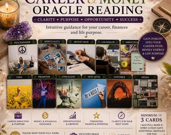 Career Oracle Reading | Money & Career Guidance | Life Purpose, Career Path and Success | 3+ Card Oracle Reading