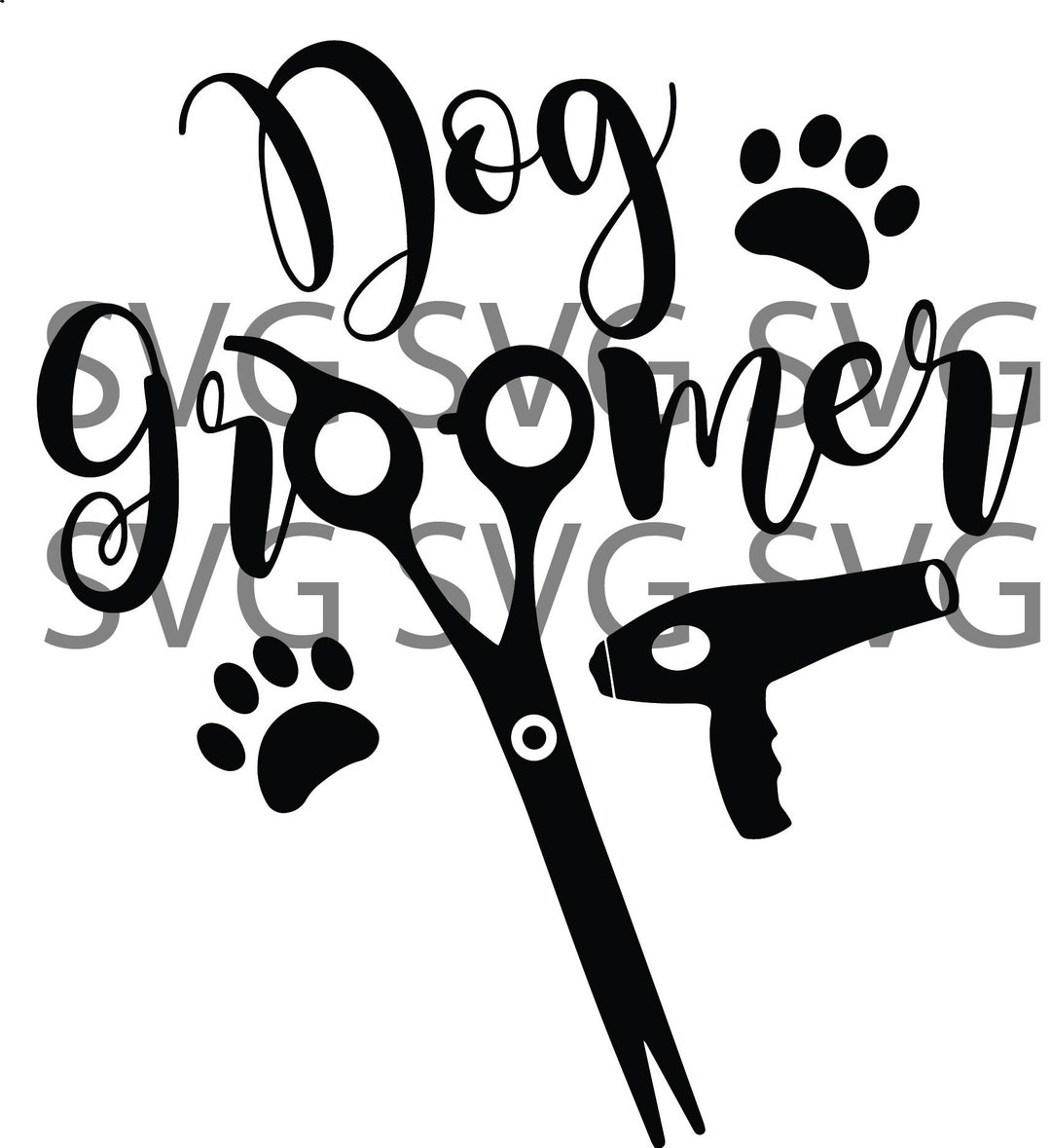 Dog Groomer SVG, Pet Groomer Cut File Etsy
