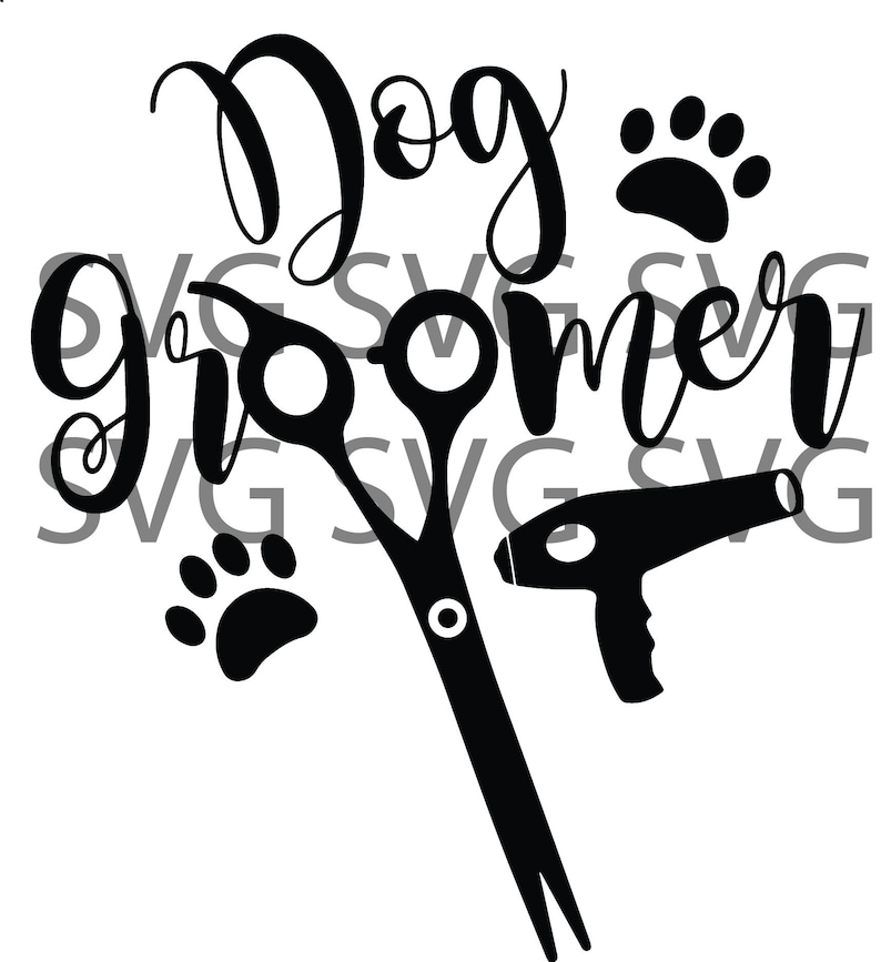 Download Dog Groomer SVG Pet Groomer cut file | Etsy