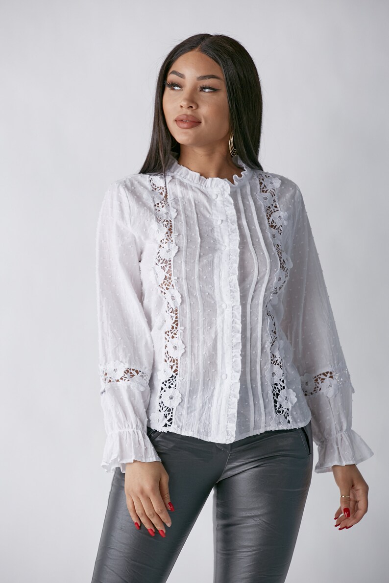 Long Sleeve Ruffle Sleeves - Etsy