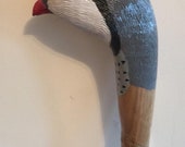 Handcrafted Walking Stick - Red Leg Partridge