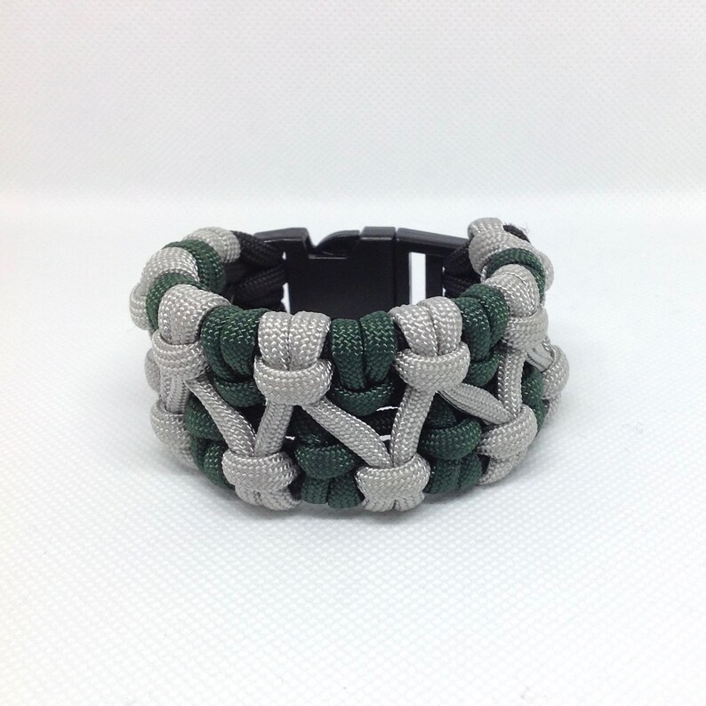 Slytherin House Inspired Harry Potter Paracord Bracelet