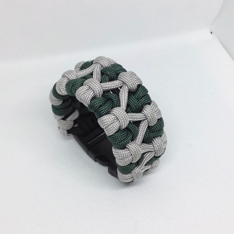 Slytherin House Inspired Harry Potter Paracord Bracelet