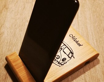 Handyhalter Holz Etsy