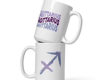 Sagittarius Zodiac Sign Coffee Mug, Astrology Gift