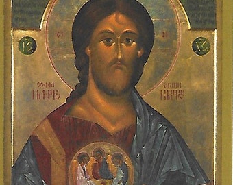 Rublev Trinity at the Heart of Christ