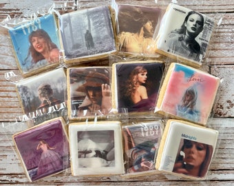 12  Count Taylor Swift Decorated Sugar Cookies Swiftie Gift Idea Taylor Swift Concert Cookies