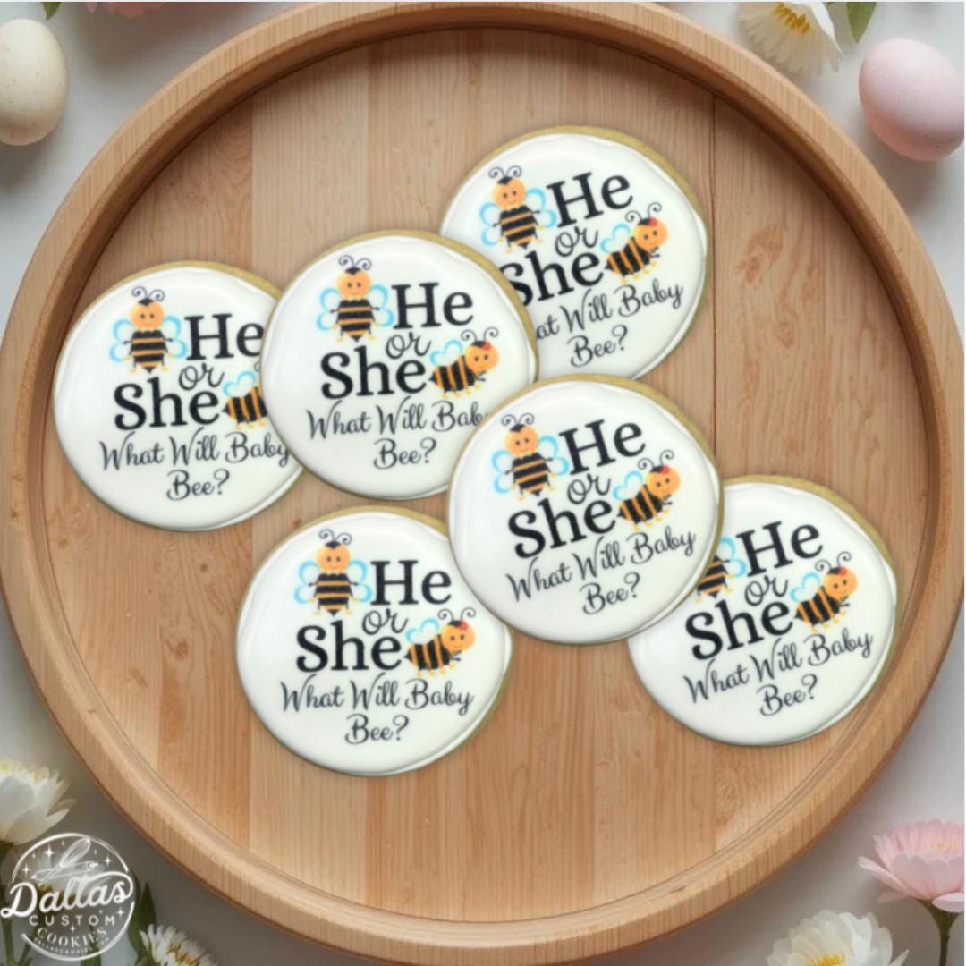 He She What Will It Bee Bumble Bee Themed Gender Reveal Gender Neutral ...