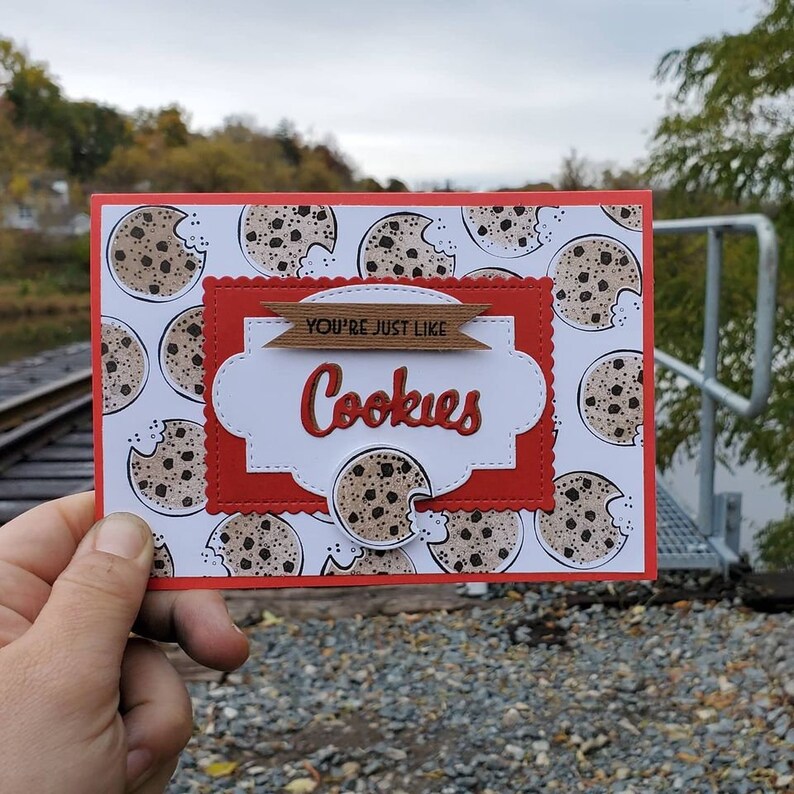 Thank you Card Just Like You You are Just Like Cookies