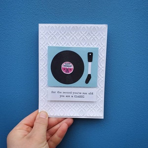 For The Record - Birthday Card