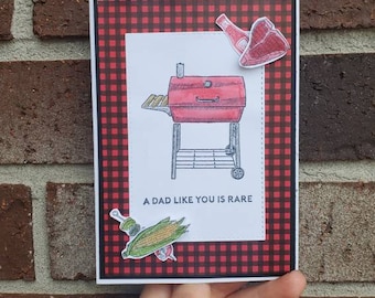 Fathers Day Card - BBQ