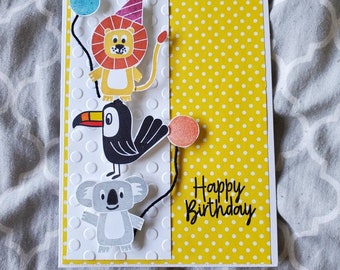 Carte d’anniversaire - Enfants