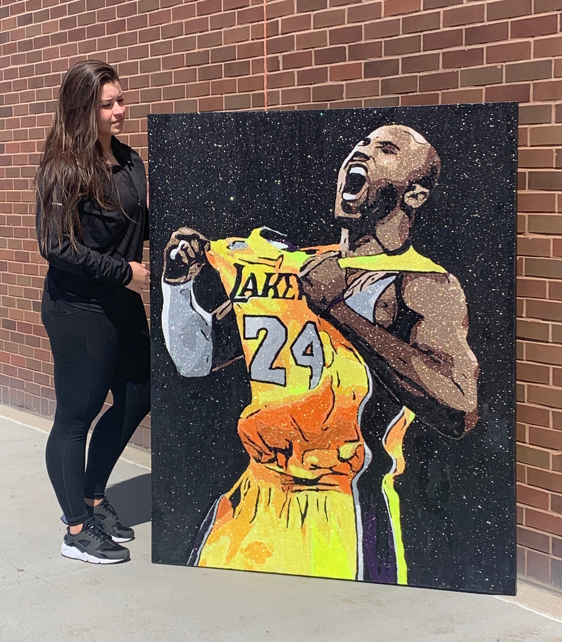 Kobe Bryant Original Painting | Etsy