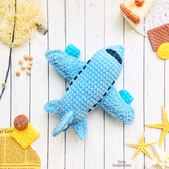 airplane plush toy