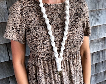 Macrame Lanyard | Boho ID Holder