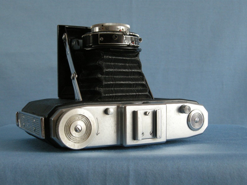 Vintage Viewfinder Folding 6x6 Camera from 50's Zeiss Ikon Etsy