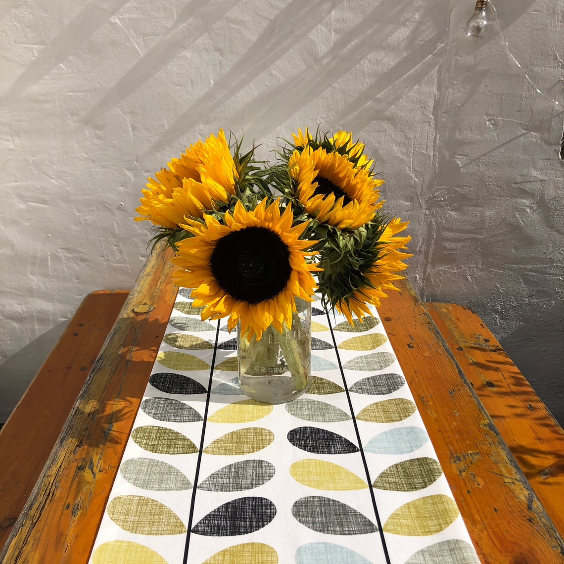 Orla Kiely Table Runner Orla Kiely Scribble Stem Runner Etsy