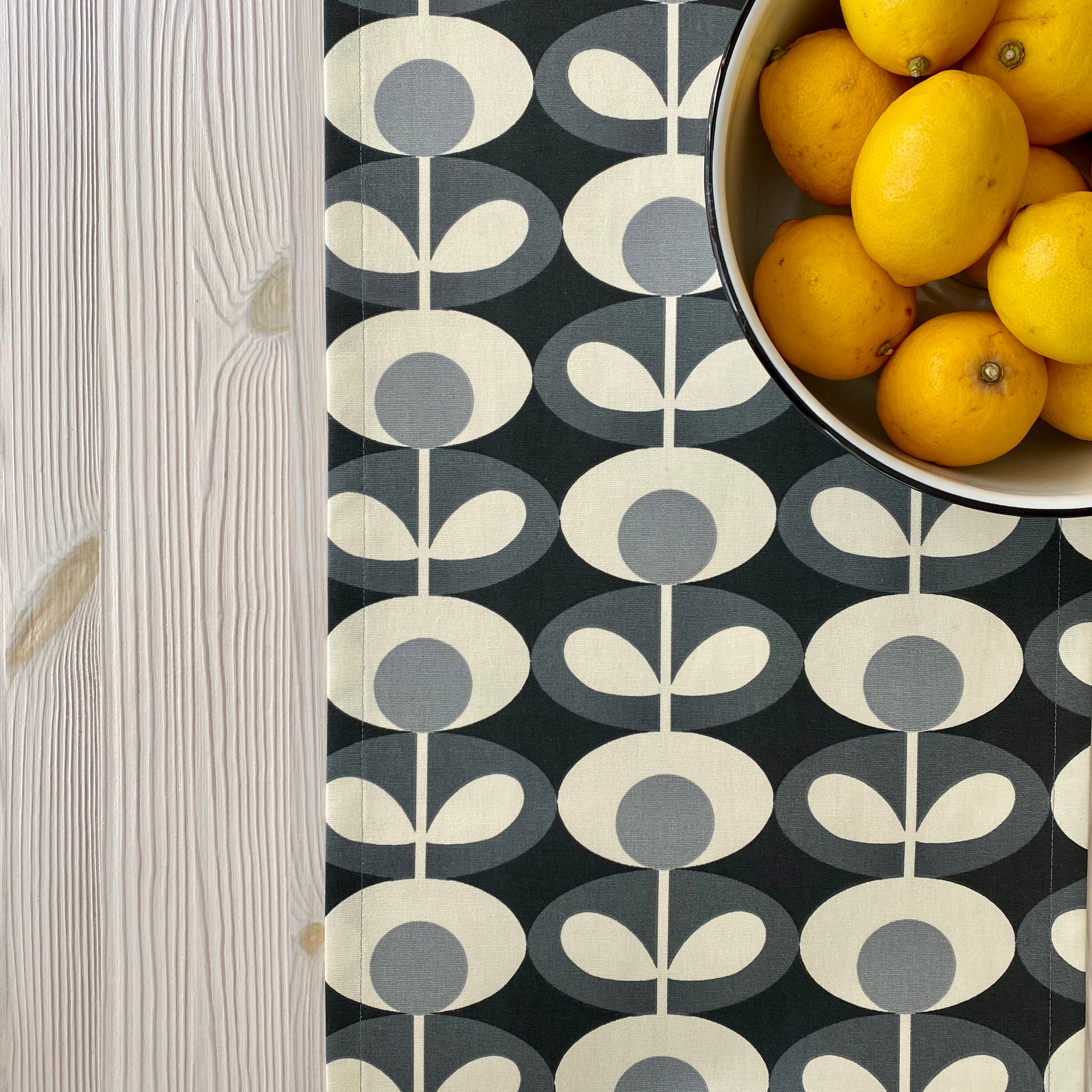 Orla Kiely Table Runner Orla Kiely Oval Flower Runner Orla Etsy