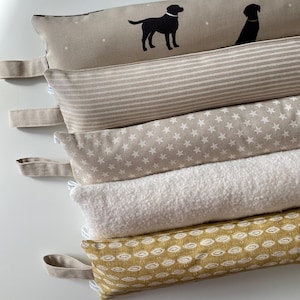 Weighted Draught Excluder - Heavy Draft Excluder - Washable Draft Excluder - Draught Stopper - Door Sausage - Draft Stopper