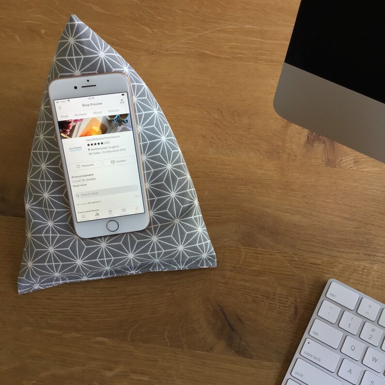 Phone Bean Bag Phone Holder iPhone Cushion Phone Cushion Etsy